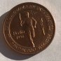 Rare 1996 Peru Large Copper pattern 20 S Olympic .Flame T1