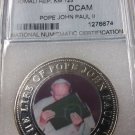 2005 Somalia large color 250 shilling-Pope John Paul II  T1