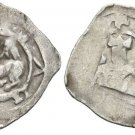 Austria 1202-1256 Friesach St.Veit Bernhard  Silver Pfennig Bust/Lion #2