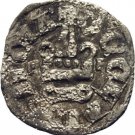 1306-1313 Crusaders Achaea(Greece) Philip of Tarent Silver Denier Castle/Cross#6