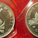 1973 Haiti Silver Proof 25 Gourdes Soccer World Cup