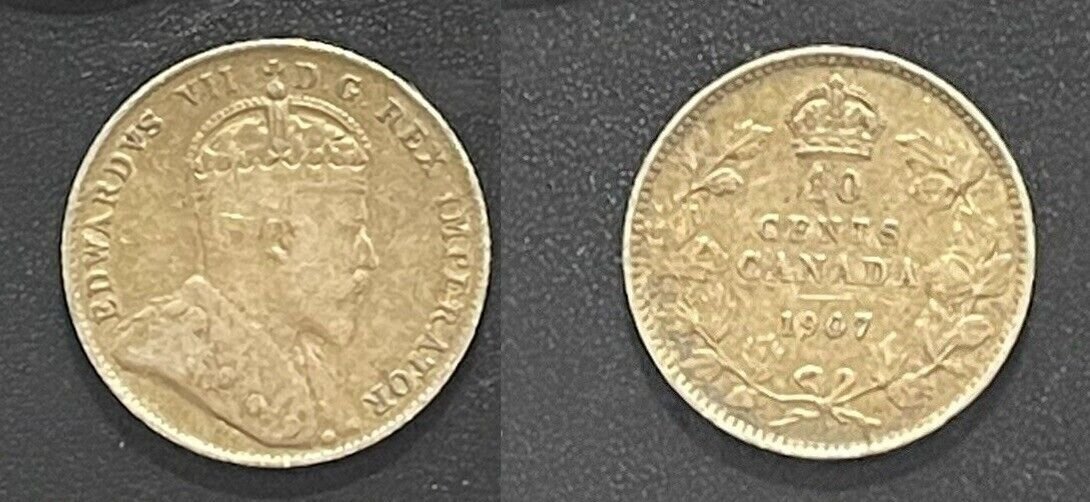 Canada 1907 Silver 10 Cents