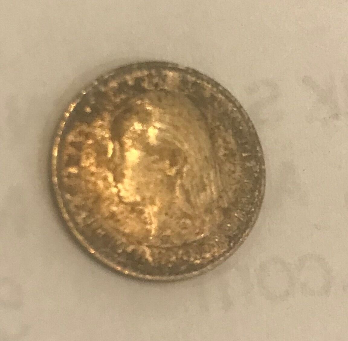 1897 Netherlands silver 10 cents