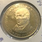1989 Bulgaria Proof 5  leva 200 yrs Aprilov