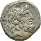 Ancient Greece 1st cent BC Cilicia Elaioussa Sebaste Zeus Nike AE
