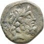 Ancient Greece 1st cent BC Cilicia Elaioussa Sebaste Zeus Nike AE