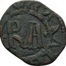 1266 -1285 Sicily Messina (Italy) Denar Karl Anjou Crusaders-KA/Cross