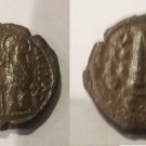 Ancient Byzantine 565-578 Justin II Sophia Large Follis #5