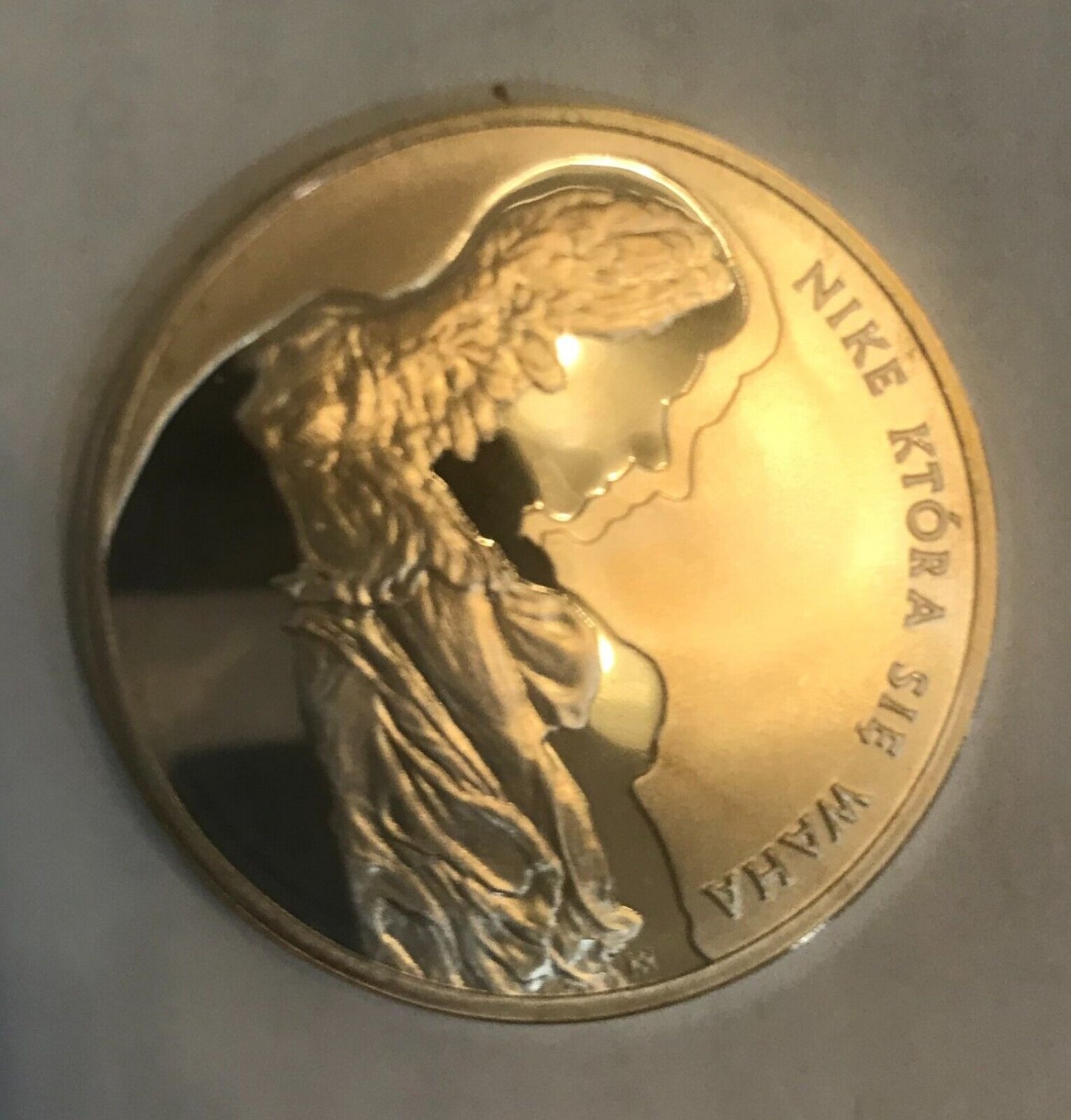 2008 Poland Silver Proof 10 ZL Herbert/ Nike