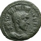 Ancient Rome 251-253 AD Troas Alexandria Trebonianus Gallus Tyche Horse