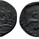 1387-1437 Hungary Silver Quarting- King Sigismund -Crown/Cross,#4
