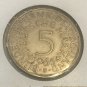 1965 J Germany Large Silver 5 marks