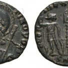 Rare Ancient Rome AD 332-333 Constantine FOLLIS ROMA Heraclea Soldiers