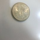 1943 Mexico Large Silver 1 peso Cap and Rays/Eagle/Snake-Nice