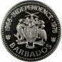 1976 Barbados Proof 10 C Tern bird flying