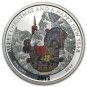 Liberia 2012 Large 1/2 OZ Silver Proof Color $2 Christmas/New Year-Rocking Horse