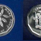1978 Jamaica Proof 1 c Flower