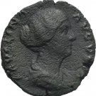 Ancient Rome 147-175 AD FAUSTINA JUNIOR AUGUSTA AS VENUS VICTORY SHIELD