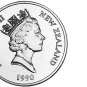 1990 New Zealand Proof 5c- Lizard