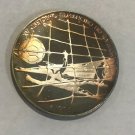 1994 Bulgaria Large  silver proof 500 l World Cup Soccer(football)-great toning