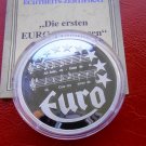 1997 France  Large Proof Silver 10 Euro-Music sheet-Marseillaise