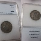 Rare 1902 Spain silver 1 Peseta-king Alfonso XIII, slabbed