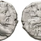 Ancient Rome AD 193-211 Septimius Severus AR Denarius Pax Branch AETERNAE