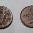 1935 San Marino 5 Centesimi #2