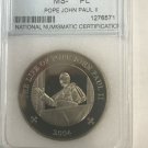 2004 Somalia Large 25 Sh-Pope John Paul II-slabbed