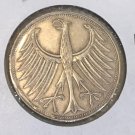 1963 D Germany Large Silver 5 marks