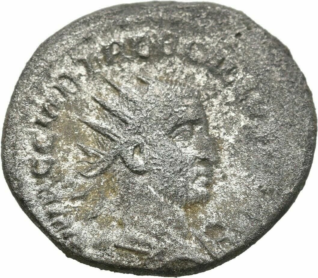 Ancient Rome 252-253 AD TREBONIANUS GALLUS Billon ANTONINIAN  PAX