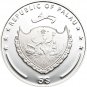 2012 Palau Large Silver Proof Color $5-Mountains & Flora Lhotse