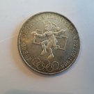 1968 Mexico Large Silver 25 pesos-Olympics-Indian-Eagle/w Snake #3