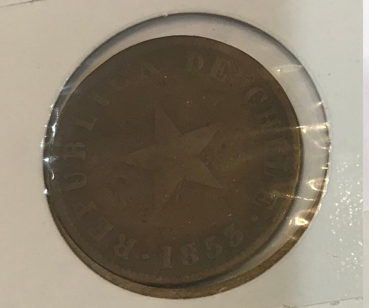 1853 Chile 1 Centavo