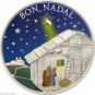 2011 Andorra Large Proof Silver color Crystal 5 Diners-Bon Nadal-New Year