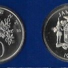 1977 Jamaica Proof 10 c Flowers