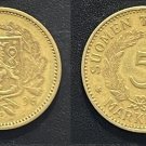 1936 Finland 5 Markkaa