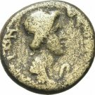 Ancient Rome 41-68 AD MYSIA PERGAMON Claudius-Nero SENATE ROMA Brass