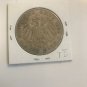 1898 Hamburg(Germany) Large Silver 5 marks Lions Nice
