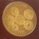 Rare 1936 Palestine Large Goldplated Edward VIII Fantasy Crown