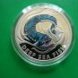 2011 Pitcairn Color Proof Silver $2 Blue monster fish-Deep Sea