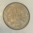 1906 F Germany Silver 1 mark