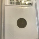 Rare 1883 Netherlands 1/2 Cent ANACS AU55 Double Die Reverse