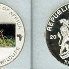 Malawi 2004 Large Color 10 Kwacha-Antelope