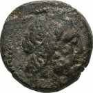 Ancient Greece 187-168 BC MACEDON AMPHIPOLIS POSEIDON CLUB WREATH #4