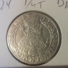 Rare 1624 Brandenburg Prussia(German States) large Silver 1/4 Taler #2