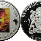 Malawi 2004 Large Color 10 Kwacha-Lion