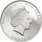 2014 Cook Is Large Silver Color Proof $2-Wild Boar