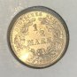 1914 A Germany Silver 1/2 mark