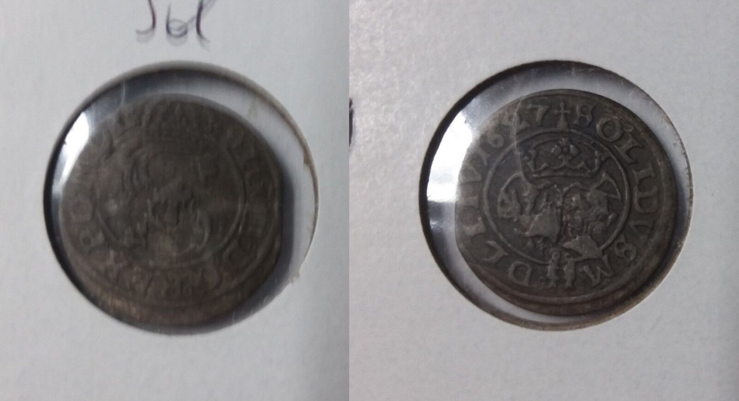 1627 Lithuania- Solidus -400 years old
